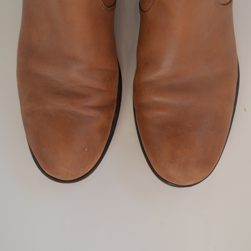 • LEATHER RIDING BOOTS • - Picture 5 of 7